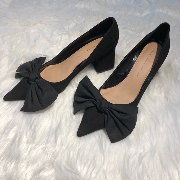 big bow shoes